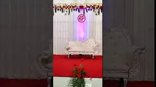 Simple Stage Decor|Engagement Event| Magizhichi Events #decoration @Sathya Mahal, Thanjavur