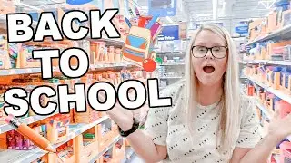 WALMART SHOP WITH ME // BACK TO SCHOOL  2019