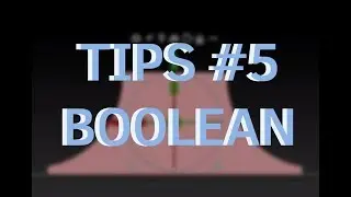 How To Use Boolean - Tips #5: ZBrush