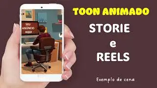 CENAS CRIADA EM TOON ANIMADO - PARA LOJA INFANTIL