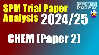 2024/25 Chemistry SPM Trials Analysis (NOT RAMALAN)