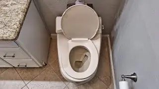 Beige 1984 Kohler Rialto Lowboy Toilet