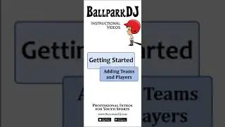 Getting Started with BallparkDJ - Creating First Team 21