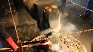 Water smithy in Gdansk &ndash; water hammer in operation