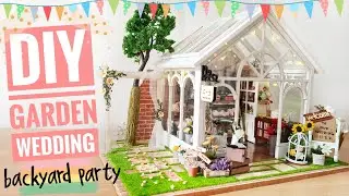 DIY Miniature Garden Wedding (Backyard Party)