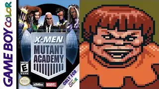 X-Men Mutant Academy USA Toad Gameboy Color Playthrough