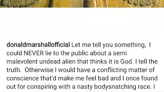 Part 2: JUAN O SAVIN corroborates DONALD MARSHALL: Consciousness Transfer/Human Cloning/Hybrids/Chip