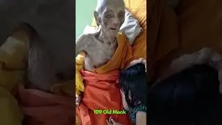 109 Year Old Monk, Daily Dose of Internet #shorts #trending