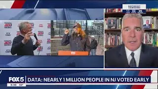 Early voting surge favors Democrats, but NJ governor&rsquo;s race still a toss-up, expert says