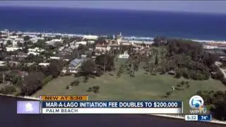 Mar-a-Lago increases initiation fee
