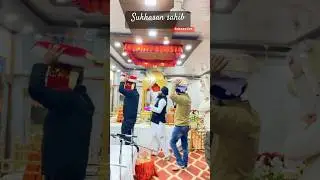 Sukhasan sahib #trending #kirtan #youtubeshorts #shabad #blissfulgurbani #shabadkirtan #viral