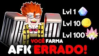 É SÉRIO QUE VC -`NÃO´- FARMA AFK ASSIM?! ANIME VANGUARDS