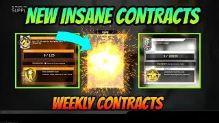 *NEW* INFINITE WARFARE WEEKLY CONTRACTS ADDED! EPIC SHOW OFF HACK!