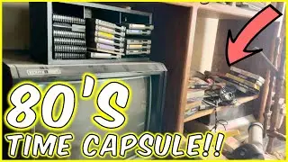 A House UNTOUCHED Since the 80s | #GarageSaleFinds