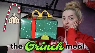 Unboxing the Entire GRINCH Meal -Vlogmas Day 14-