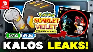 УТЕЧКИ DLC KALOS и ТРЕТЬИ ЛЕГЕНДАРНЫЕ НОВОСТИ о покемонах Скарлет и Вайолет (Pokemon News)