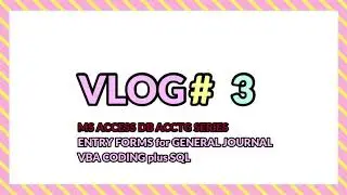 ACCESS DB ACCT 3