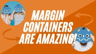Освойте контейнер Margin за 90 секунд. Краткое руководство по Godot 4.
