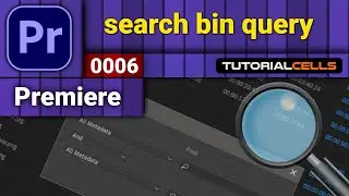 0006. search bin query in premiere