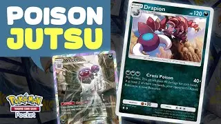 POISON NO JUTSU! Deck Drapion x Weezing - Pokemon TCG Pocket
