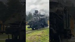 RC&BT Heisler #2 Sets Off Upgrade Over The First Crossing