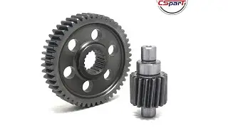 Racing Final Drive Gear Set GY6 50cc 60CC 80CC 16T 17T 18T 139QMB 1P39QMB Scooter