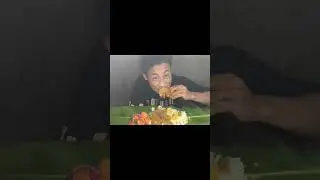 PORK EATING CHALLENGE VIDEO 🔥#pork #mukbang