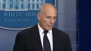 Kelly defends Trump's words to Army widow, speaks about son's death in emotional briefing