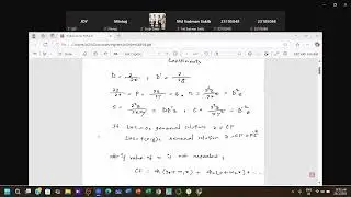 PDE 8th | Higher Order PDE With Constant Co-efficident BY Tasnia Afrin Maam