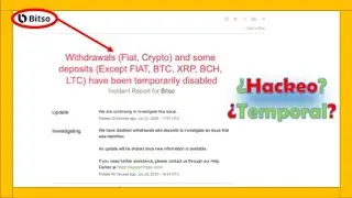 &iquest;Qu&eacute; est&aacute; pasando con 🤑Bitso? &iquest;Hackeo💻? &iquest;O algo🤔 m&aacute;s?