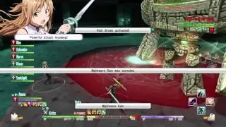 SAO Re: Hollow Fragment Floor 82 Boss Battle