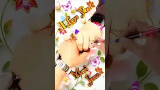 Y❣️A Couple Lettering Name Art Status||Name Art Status Video||#youtubeshorts #couple #shorts #name