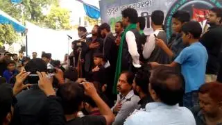 Mere Husain ko rote raho dua dungi | Nauhakhwan Khursheed Asri | Juloos 18 Bani Hashim Kanpur 2016