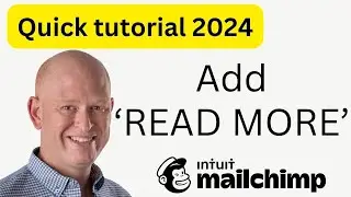 Mailchimp | How to add 'Read More' to email ✔️