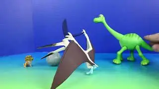 Disney Pixar The Good Dinosaur Butch Arlo & Spot Thunderclap - Just4fun290 Original Videos