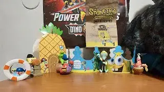 Обзор игрушек Burger King 2025 из фильма &laquo;Губка Боб в поисках квадратных штанов&raquo; 🧽🏝🍍🪸🪼🌊🦜🏴&zwj;☠️☠️ #n...