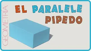 COMO HACER UN PARALELEP&Iacute;PEDO o prisma rectangular / How to make a parallelepiped