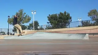 Skating Cesar Solis Park in Chula Vista