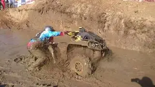 RZR CAMP 2018 III Этап.  Эффектный заезд  MUD-Racing на atv  и Side by Side