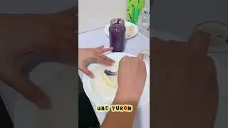 UBE CHEESE TURON