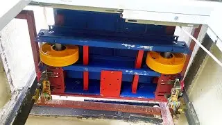 elevator gearless system 2:1 | technician elevator, ziehl abegg motor