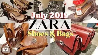 ZARA #July2019 Summer SHOES * BAGS | Come Shop With Me!