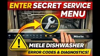 Посудомоечная машина Miele: Как войти в меню секретной службы 🔧