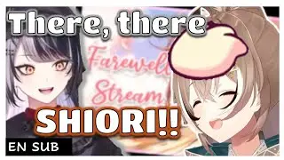 Shiori Bid Her Farewell To Mumei With The Comfiest of Headpats【 hololive EN 】