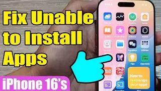 📱 Как исправить невозможность установки приложений на iPhone 16/16 Pro Max/iOS 18 🚫