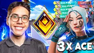 3 CRAZY ACES IN 1 GAME?! (ELO RADIANT) | VALORANT