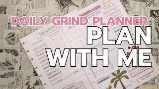 Weekly Plan with me & Setup | Daily Grind Planner