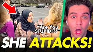 Ilhan Omar LOSES HER MIND as Caught INSULTING REPORTER! &ldquo;You Ask STUPID QUESTIONS!&rdquo;