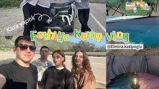 Kaza geliyorum dedi ve Muğla gezisi yarım kaldı, Fethiye ölüdeniz de kamp yaptık Vlog💕🌈✨️🌸☀️