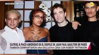 Ca7riel & Paco Amoroso en el desfile de Jean Paul Gaultier en París │DSV│ 30-01-2025